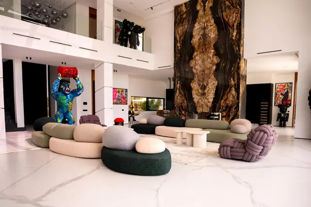 Villa Anzar, pièces de vie & cuisine, photo 2