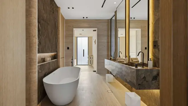 Villa Lounis, salle de bain, photo 1