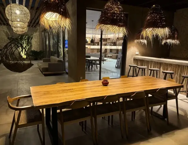 Villa Safran, salon, cuisine & salle à manger, photo 5